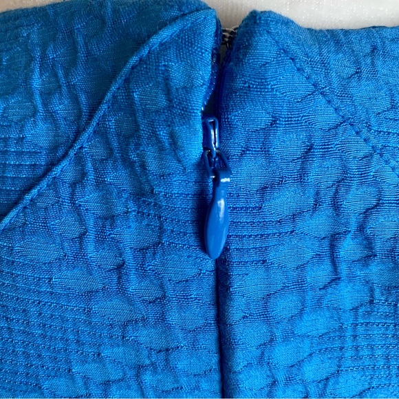 Banana Republic Factory Bright Blue Sleeveless A-Line Dress Size 2 - Picture 4 of 7